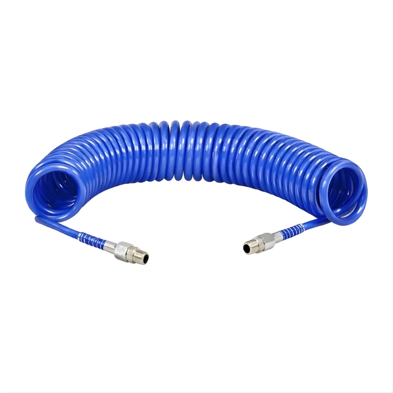 TAKPOWER Poliüretan Spiralli Kompresör Hava Hortumu 8 x 12 mm 15 Metre