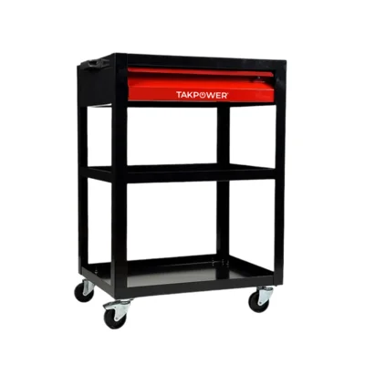 TAKPOWER TAR4408 3 Gözlü 1 Çekmeceli Parça Taşıma Arabası