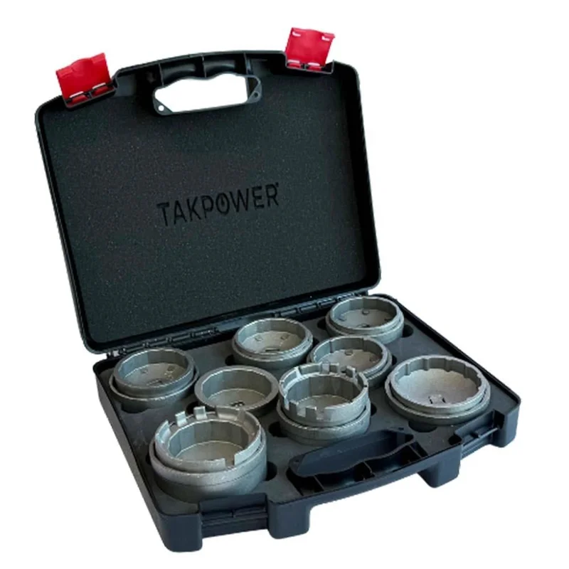 TAKPOWER Tas Tipi Yağ Filtre Sökme Anahtar Takımı 15 Parça