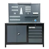 TAKPOWER TTR4417 1.5 Metre Takım Tezgahı 5 Çekmeceli 1 Dolaplı - Görsel 1