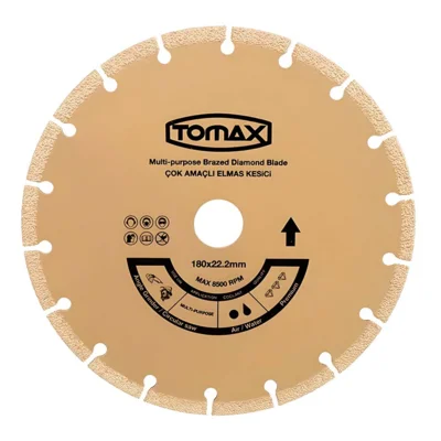 TOMAX Çok Amaçlı Elmas Kesici Disk 22 x 115 mm