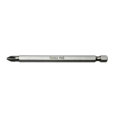 TOMAX PH2 Bits Vidalama Yıldız Uç Uzun 150 mm