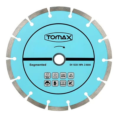 TOMAX Segmentli ElmasBeton Kesici Disk 115 mm