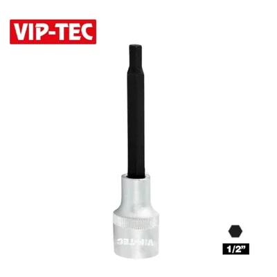 VIP-TEC 1/2 H8 Lokmalı Allen Uç Uzun 8 mm