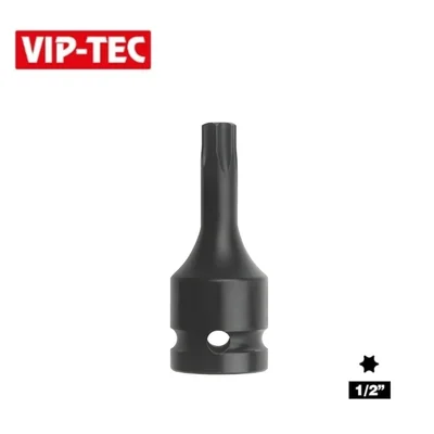 VIP-TEC 1/2 T30 Havalı Lokmalı Torx Uç 60 mm