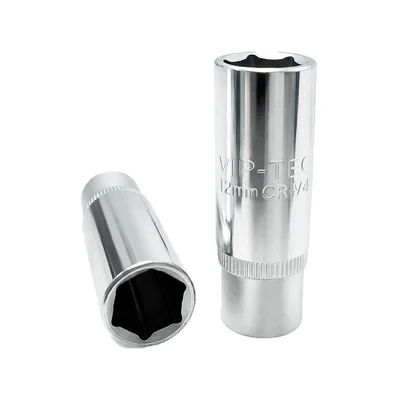 VIP-TEC 1/4 Altı Köşe Derin Lokma 12 mm