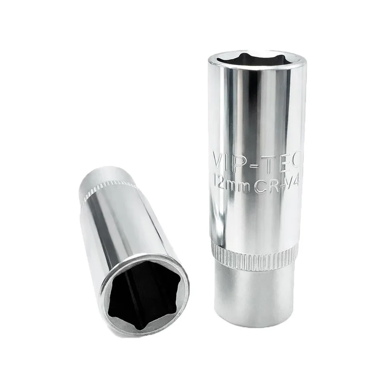 VIP-TEC 1/4 Altı Köşe Derin Lokma 12 mm