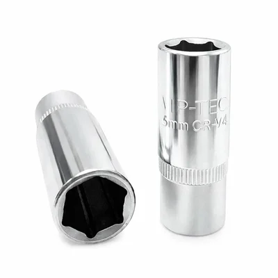 VIP-TEC 1/4 Altı Köşe Derin Lokma 5 mm