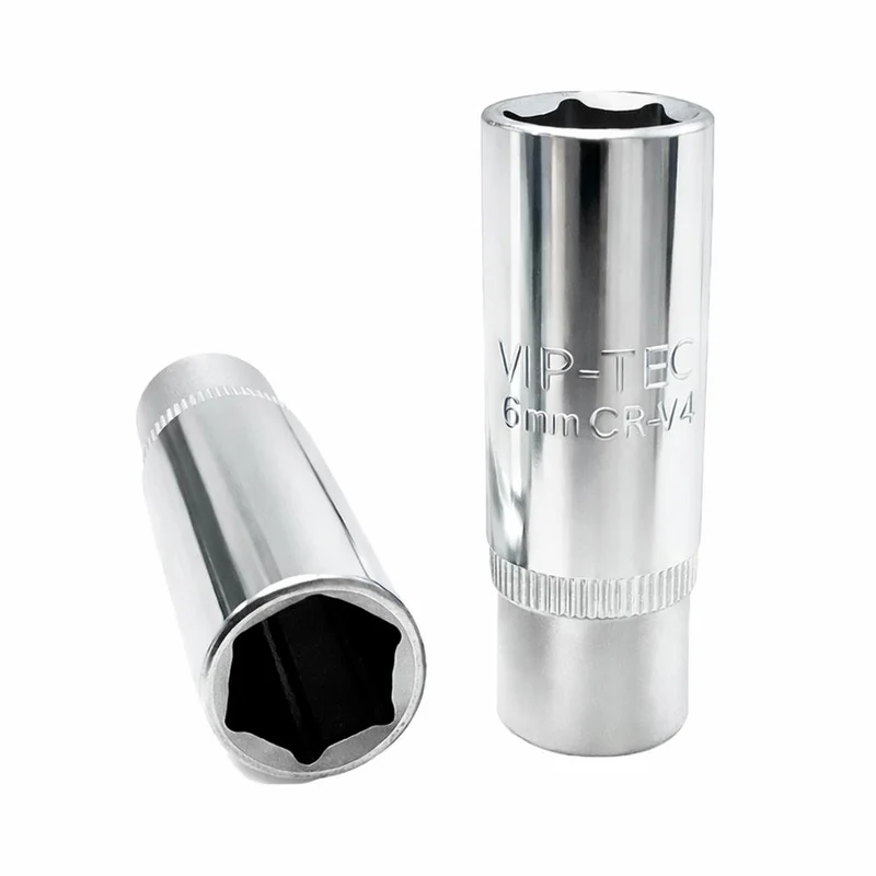 VIP-TEC 1/4 Altı Köşe Derin Lokma 6 mm