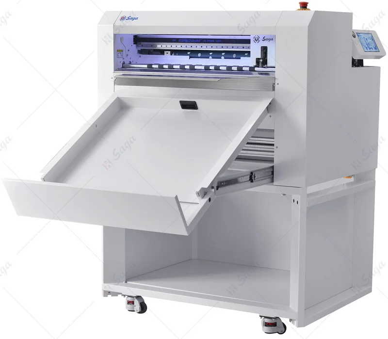 Saga-asc-2312 Etiket Kesim Ve Kutu Kesim Makinesi
