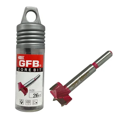 Gfb Menteşe Yeri Açma Ucu 26 Mm Kod:2306 - 6'lı Paket