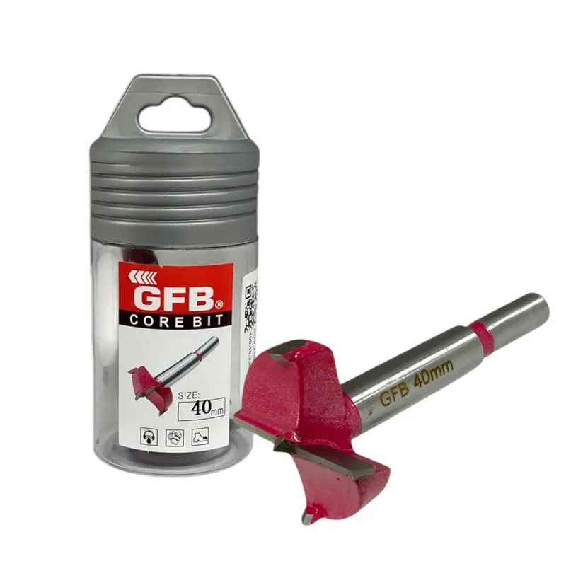 Gfb Menteşe Yeri Açma Ucu 40 Mm Kod:2308 - 5'li Paket