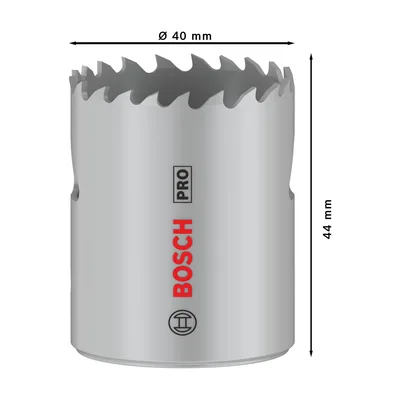 Bosch Pro Bi-metal Panç 40 Mm 2608901507