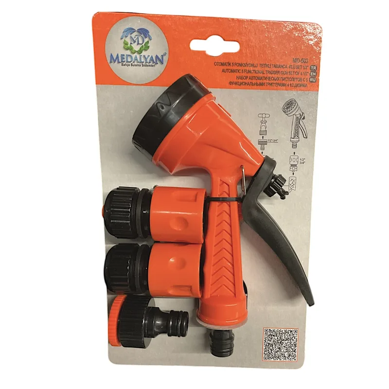 Medalyan Tetikli Tabanca 5 Fonk.4lü Set 1/2 Md-503 - 12'li Paket