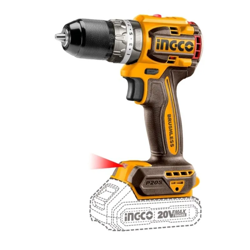 İngco Cıdlı206021 Aküsüz Darbeli Matkap 20v