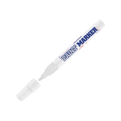 Munhwa Paınt Marker Tam Örtücü Boya Kalemi Beyaz - 12'li Paket