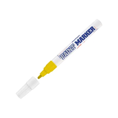 Munhwa Paınt Marker Tam Örtücü Boya Kalemi Sarı - 12'li Paket