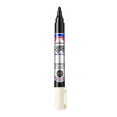 Munhwa Permanent Marker Koli Kalemi Siyah - 12'li Paket