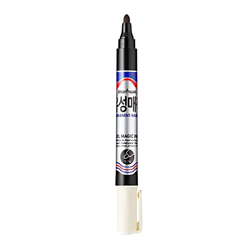 Munhwa Permanent Marker Koli Kalemi Siyah - 12'li Paket