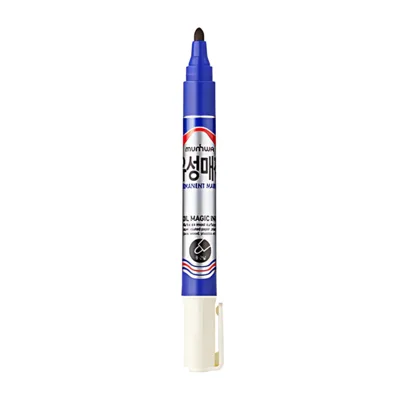 Munhwa Permanent Marker Koli Kalemi Mavi - 12'li Paket
