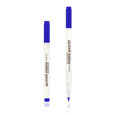 Munhwa Name Pen Asetat Kalemi Extra Fıne S Mavi - 12'li Paket