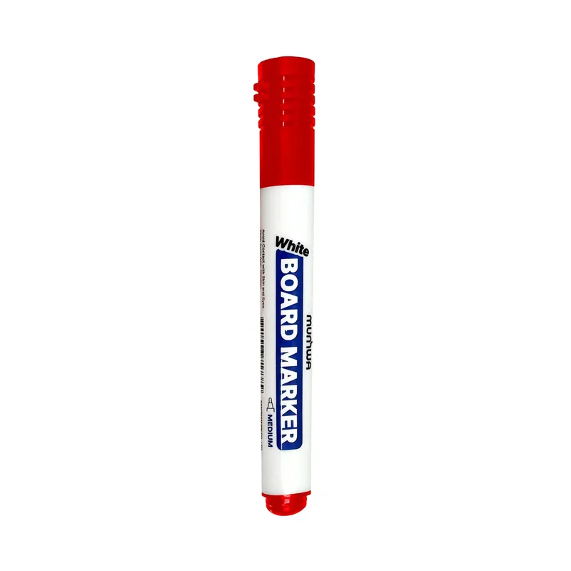 Munhwa Board Marker Yazı Tahtası Kalemi Kırmızı - 12'li Paket