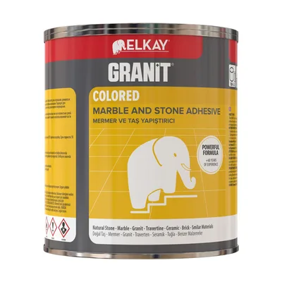 Elkay Granit Mermer Yapıştırıcı Eb25 1200gr Beyaz - 12'li Paket
