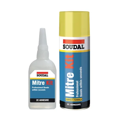 Soudal Mdf Hızlı Yapıştırıcı 400ml+100 Gr(172555) - 24'lü Paket