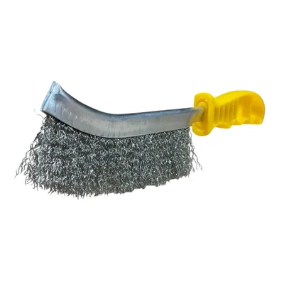 Gfb Paslanmaz Plastik Saplı Tel Fırça Kod:5127 - 12'li Paket
