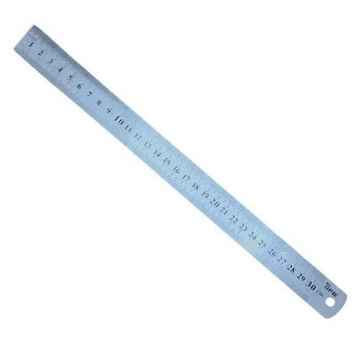 Gfb Paslanmaz Çelik Cetvel 300 Mm Kod:1444 - 12'li Paket
