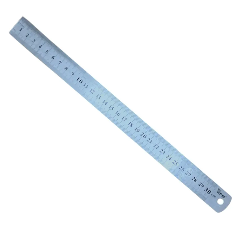 Gfb Paslanmaz Çelik Cetvel 300 Mm Kod:1444 - 12'li Paket