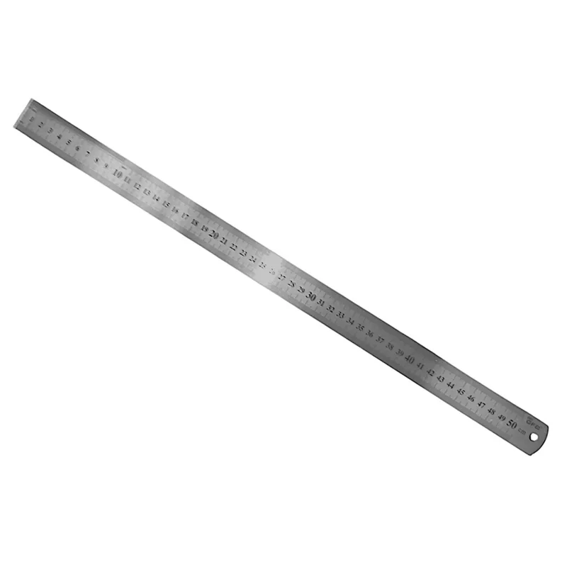 Gfb Paslanmaz Çelik Cetvel 500 Mm Kod:1445 - 12'li Paket