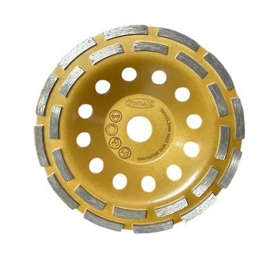 Tomax Çift Sıra Elmas Beton Yüzey Tem.diski 115 Mm