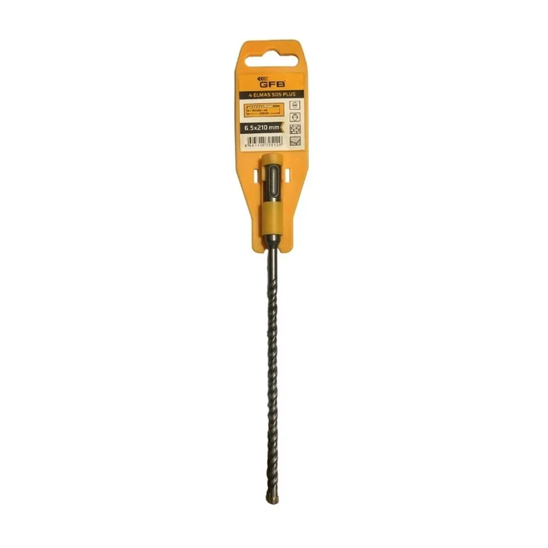 Gfb 4 Elmaslı Sds Plus Matkap Ucu 6.5x210 Mm 2079 - 10'lu Paket