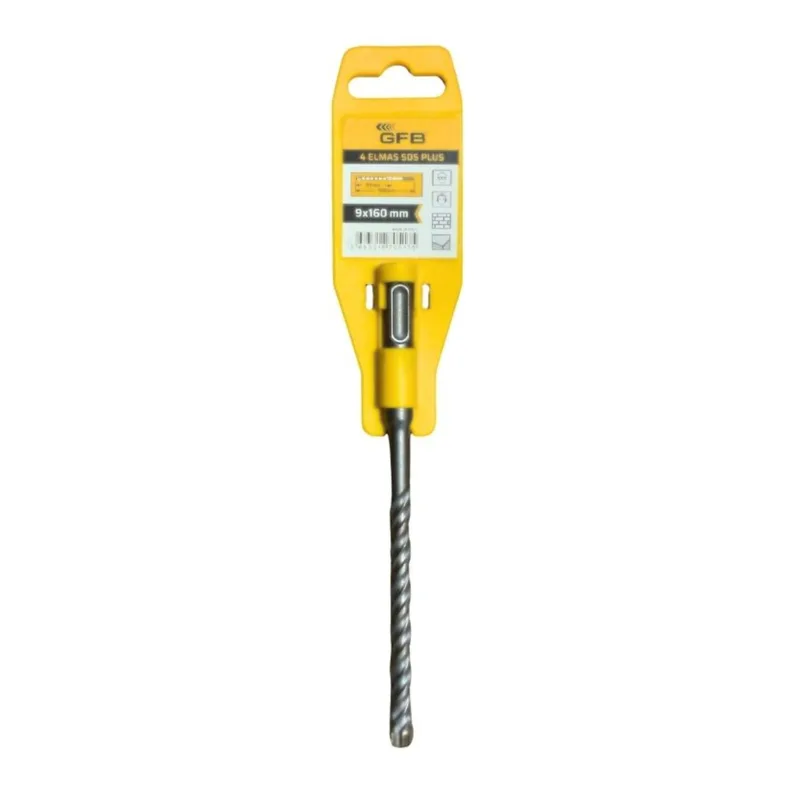 Gfb 4 Elmaslı Sds Plus Matkap Ucu 9x160 Mm 2084 - 10'lu Paket
