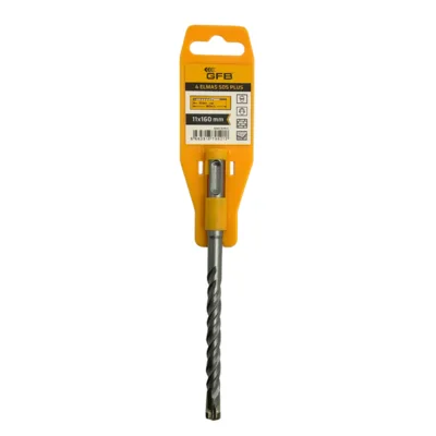 Gfb 4 Elmaslı Sds Plus Matkap Ucu 11x160 Mm 2088 - 10'lu Paket