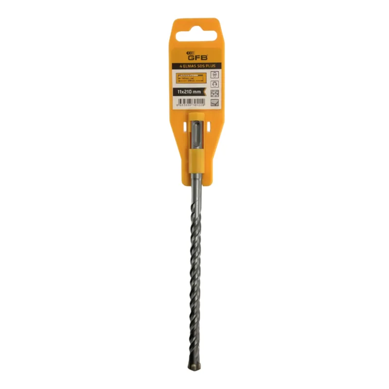 Gfb 4 Elmaslı Sds Plus Matkap Ucu 11x210 Mm 2089 - 10'lu Paket