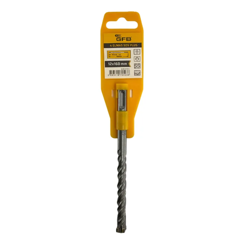 Gfb 4 Elmaslı Sds Plus Matkap Ucu 12x160 Mm 2090 - 10'lu Paket