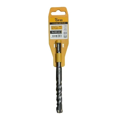 Gfb 4 Elmaslı Sds Plus Matkap Ucu 16x160 Mm 2094 - 10'lu Paket