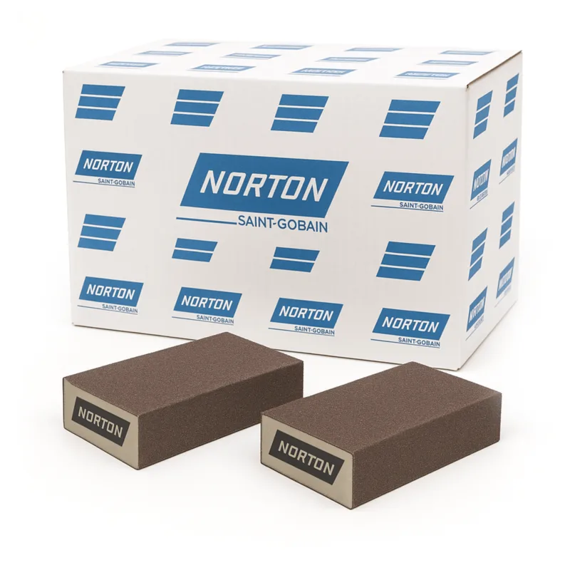 Norton Sünger Zımpara 100x68x26 80 Kum (takoz) - 50'li Paket