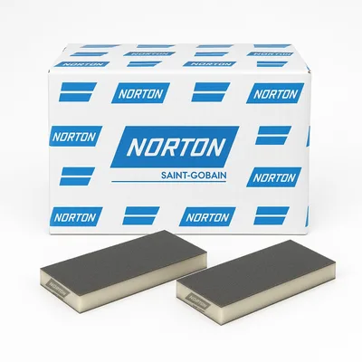 Norton Sünger Zımpara Kum (yassı) - 50'li Paket
