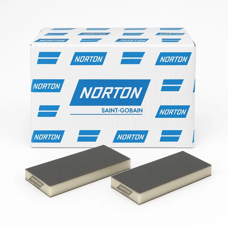 Norton Sünger Zımpara Kum (yassı) - 50'li Paket