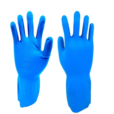 Master Force 1.kalite Lastik Eldiven Mavi No:9-9.5 - 10'lu Paket