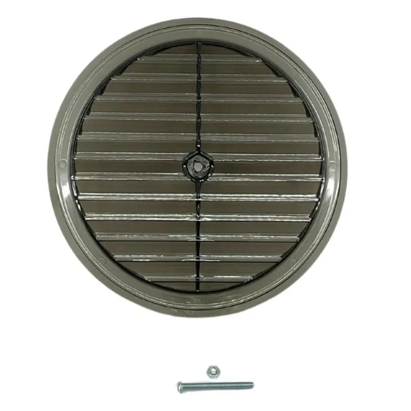 Doğalgaz Cam Menfezi Füme Ak-101 - 100'lü Paket