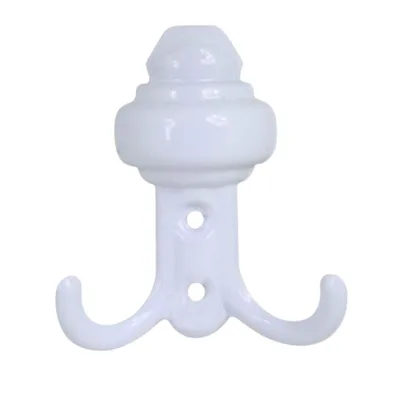 Beşel Metal Vestiyer Askı Sarıklı Beyaz Ba800 - 100'lü Paket