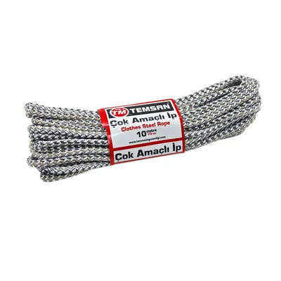 Temsan Çok Amaçlı İp 10 Mt Tm-132 - 12'li Paket