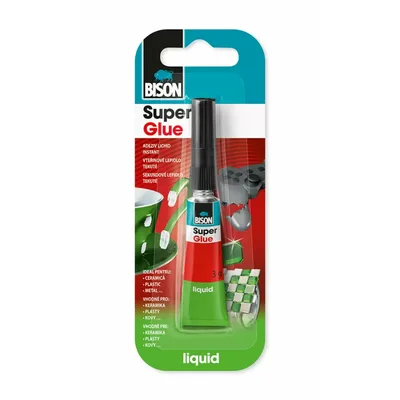 Bison Lıquıd Blisterli Japon Yapıştırıcı 3 Gr - 12'li Paket
