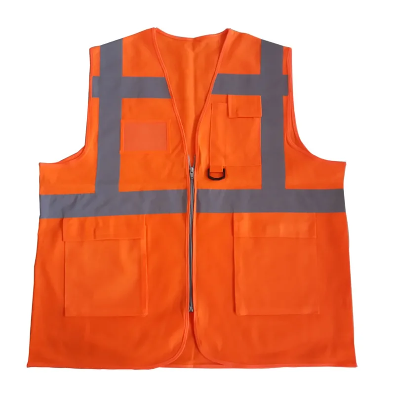 İkaz Yeleği Mühendis Tipi Turuncu - 10'lu Paket