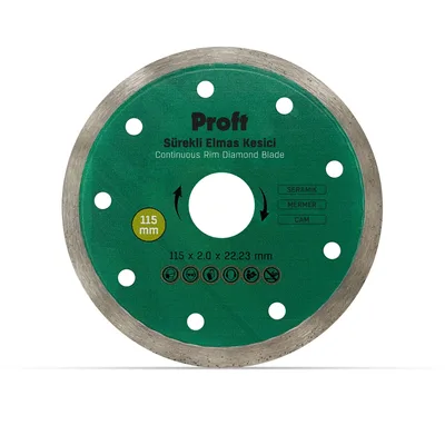 Proft Sürekli Elmas Kesici 115x2.0x22 (psu115) - 5'li Paket