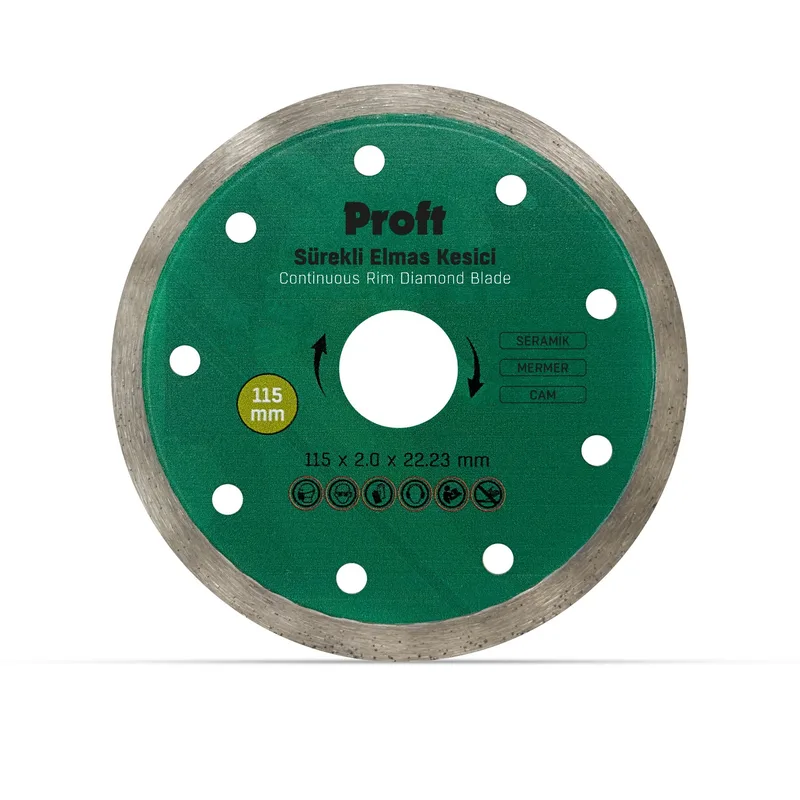 Proft Sürekli Elmas Kesici 115x2.0x22 (psu115) - 5'li Paket